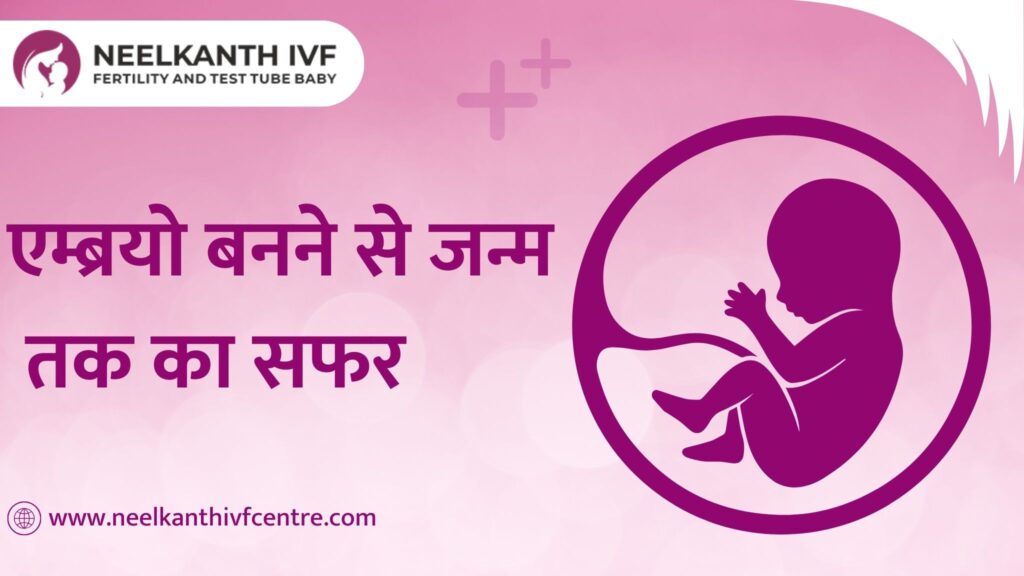 एम्ब्रयो बनने से जन्म तक का सफर - Neelkanth IVF
