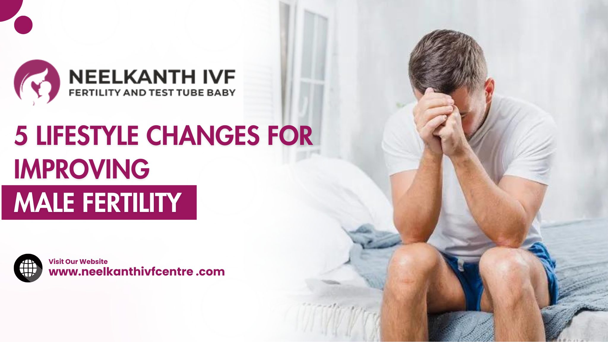 5 Lifestyle Changes For Improving Male Fertility
