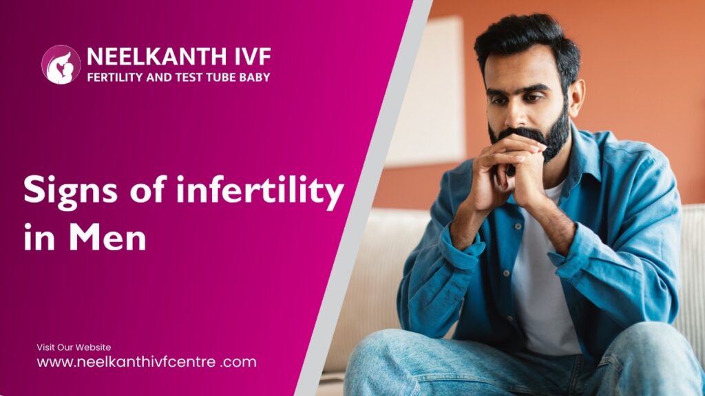 Signs of infertility in Men